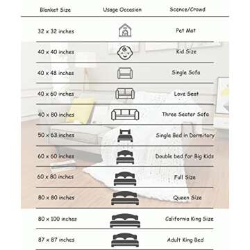 Handwoven Chunky Knit Throw Blanket for Cozy Home Decor