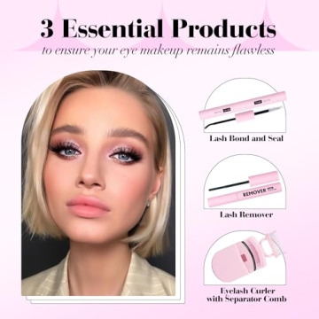 Mayphnee Lash Bond and Seal Kit for Perfectly Curled Lashes