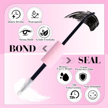 Mayphnee Lash Bond and Seal Kit for Perfectly Curled Lashes