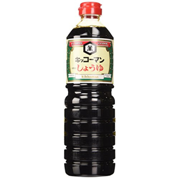 Kikkoman Japan Made Soy Sauce 33.8 Ounce Premium Flavor