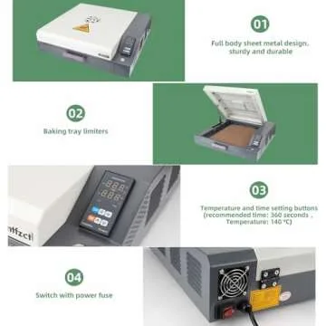 New Upgrade DTF Oven, A3+A4 DTF Oven Dryer with Temperature Control for Heat Transfer Printing DTF Power, DTF Oven Curing Transfer Film 14.6in x 19in