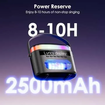 Konylsc Karaoke Machine for Kids and Adults