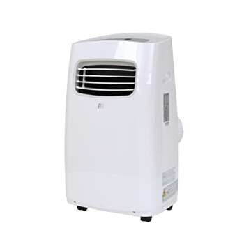 PerfectAire 2PORT12000 12,000 BTU/6,500 SACC Compact Portable Air Conditioner with Full-Function Rem...