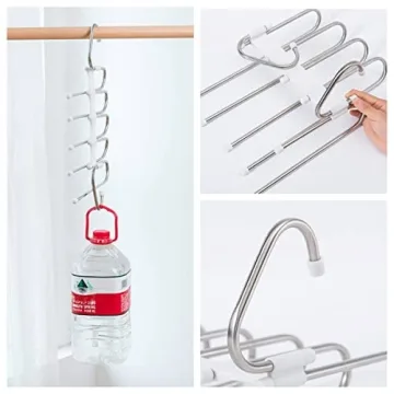 Space Saving Kalimdor Pants Hangers for Closet Organization