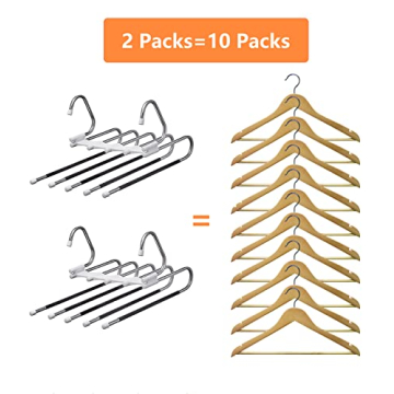 Space Saving Kalimdor Pants Hangers for Closet Organization