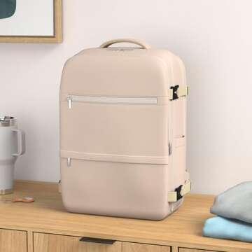 CLUCI Travel Backpack for Women 15.6 Inch College Computer Bag Laptop Backpack Purse with USB Chargi...