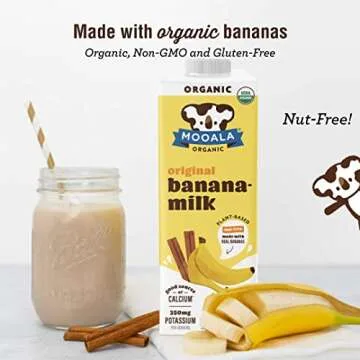 Mooala Organic Original Bananamilk – Low-Calorie Non-Dairy Drink
