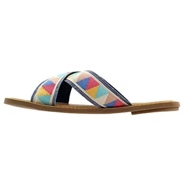 Shop TOMS Viv Multi Tribal 6.5 B (M) - Stylish Footwear Today