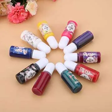 10 Colors Resin Coloring Dye Pigment for Crafting
