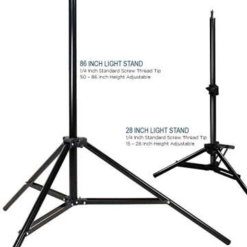LimoStudio 800W Photography Lighting Kit - Complete Setup