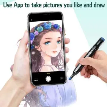 Vokiuler Alcohol Markers,168 Colors Art Markers with App for Coloring, Dual Tip Markers for Kids Adult Painting Sketching Drawing with Travel Case Christmas Gift Idea