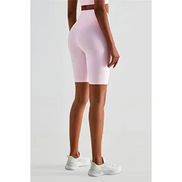 altiland High Waisted Yoga Biker Shorts for Women