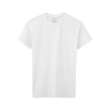 Fruit Of The Loom Boys Eversoft T-Shirts - 5 Pack, White