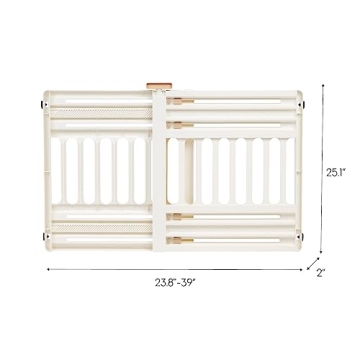 IRIS USA Expandable Dog Gate for Indoor Use & Durability