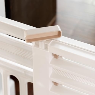 IRIS USA Expandable Dog Gate for Indoor Use & Durability
