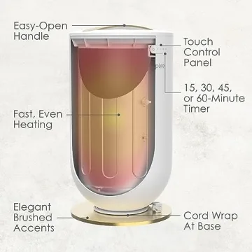 PureBliss Luxury Towel Warmer - Extra Large & Stylish