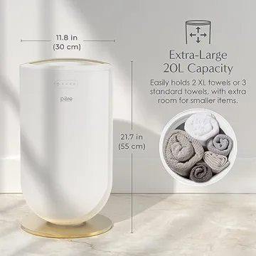 PureBliss Luxury Towel Warmer - Extra Large & Stylish