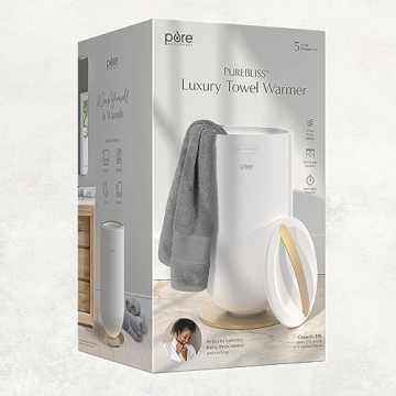 PureBliss Luxury Towel Warmer - Extra Large & Stylish