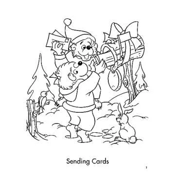 The Berenstain Bears Christmas Coloring & Activity Book