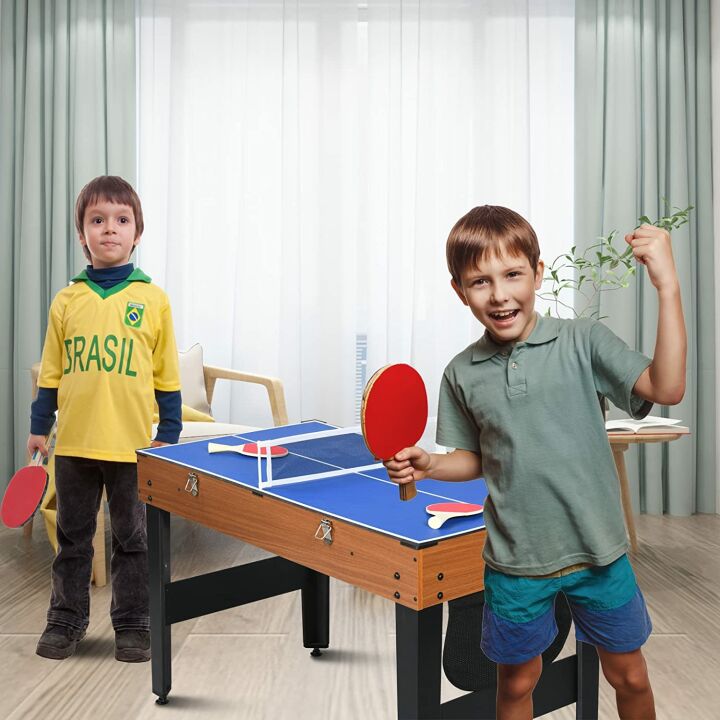 RayChee 7-in-1 Multi-Game Table for Family Fun