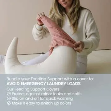 Snuggle Me Organic Nursing Pillow for Breastfeeding & Comfort