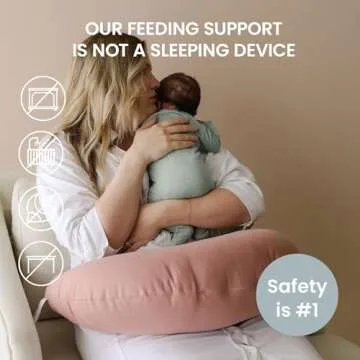 Snuggle Me Organic Nursing Pillow for Breastfeeding & Comfort