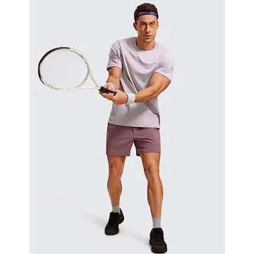 CRZ YOGA Men’s T-Shirt Soft Comfortable Workout Tee