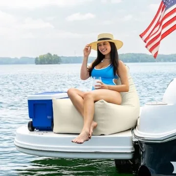 Jaxx Juniper Nautical Bean Bag for Boat & Watersports Seating