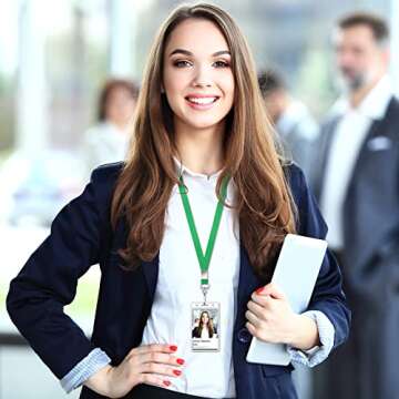 24 Pack Cruise Lanyard with ID Card Holder, Durable Lanyard with Waterproof ID Badge Holder Bulk Lanyards for ID Badges Cruise Lanyards for Ship Cards Carnival Sail (12 Colors)