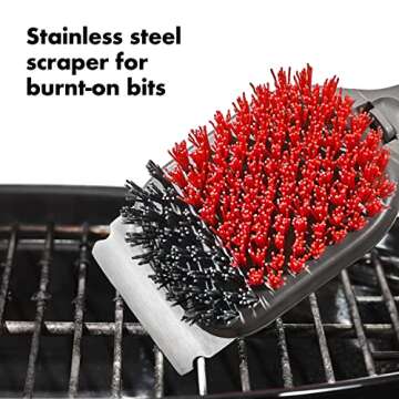 OXO Good Grips Grilling Cold Clean Brush - Effortless Grilling Cleaning