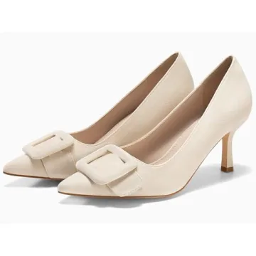 Stylish Coutgo Women's Pointed Toe High Heels Pumps