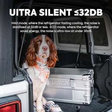 ICECO APL20 12 Volt Car Refrigerator, 21 Quart (20 Liter) Light Duty Aluminum 12V Car Fridge, SECOP Nano Compressor, -4℉~68℉, Car Freezer, 12/24V DC, 100-240V AC for Outdoor, Camping, RV, Truck, Boat