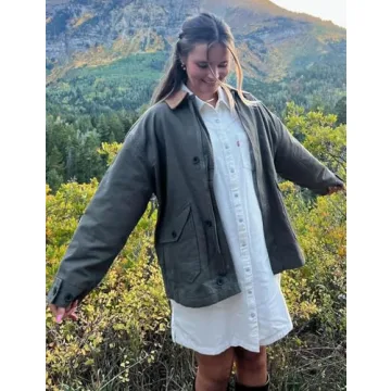 Yimoon Oversized Barn Jacket for Women - Stylish & Versatile