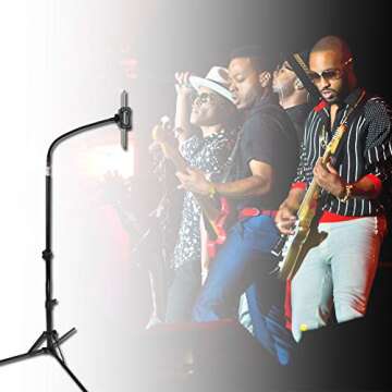 Floor Stand for Smartphone and Tablet, 360 Degree Adjustable Selfie Tripod Mount Holder for 4.7"-9" Phones, Kindles and Up to Ipad Mini.Black Max Height 75".Best for Bed&Desk&Sofa.