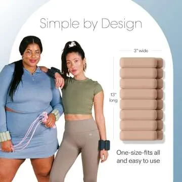 Bala Bangles Adjustable Wrist & Ankle Weights for All