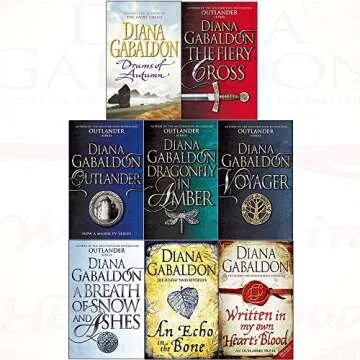 Diana Gabaldon Outlander Series 8 Book Set Captivating Timeless Adventure