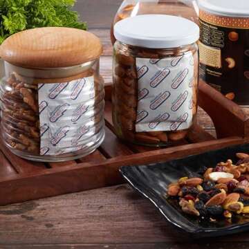 (300-Pack) 50cc oxygen absorbers for food storage,food grade oxygen absorbers packets for Home Made Jerky and Long Term Food freshness