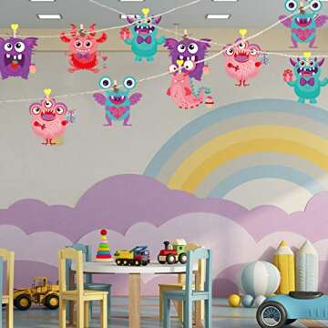 Zonon 24 Pack Valentines Day Cards Craft Kits for Kids, DIY Craft Ornament Valentine Class Game Activities Make Your Own Valentine Cards for Preschool Kindergarten Game