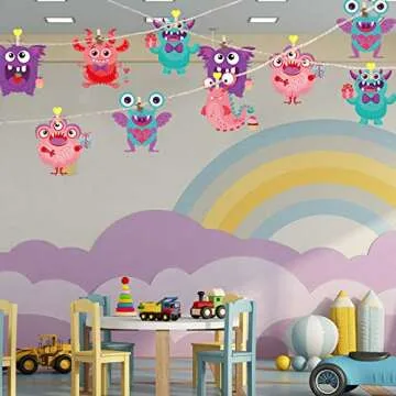 Zonon 24 Pack Valentines Day Cards Craft Kits for Kids, DIY Craft Ornament Valentine Class Game Activities Make Your Own Valentine Cards for Preschool Kindergarten Game