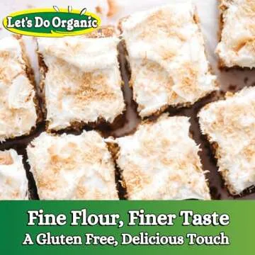 Let's Do Organic Coconut Flour â€“ For Baking, Wheat Flour Alternative, High in Fiber & Protein, Gluten Free, Non-GMO Project Verified, USDA Organic â€“ 16 Oz (Pack of 6)