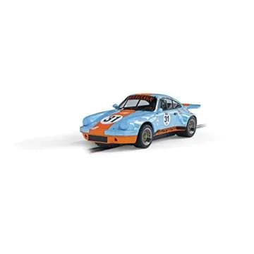 Scalextric Porsche 911 RSR 3.0 Gulf #31 Slot Race Car C4304, Burgundy