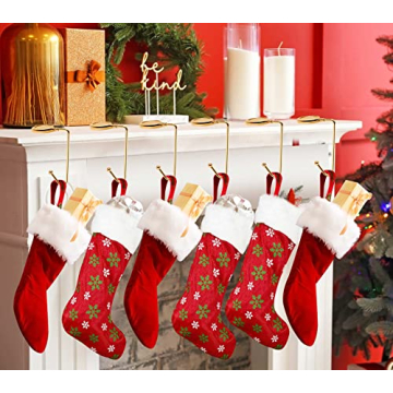 Durable Non-Slip Christmas Stocking Holders for Mantle