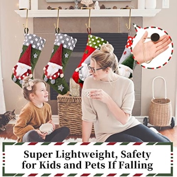 Durable Non-Slip Christmas Stocking Holders for Mantle