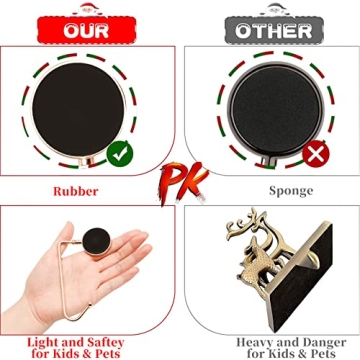 Durable Non-Slip Christmas Stocking Holders for Mantle