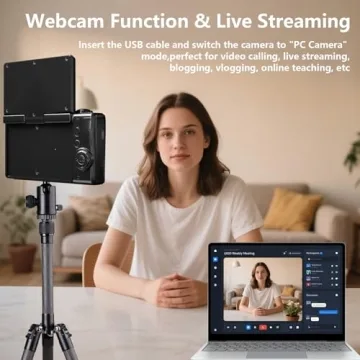 Shop 16X Zoom 4K Digital Camera for Vlogging