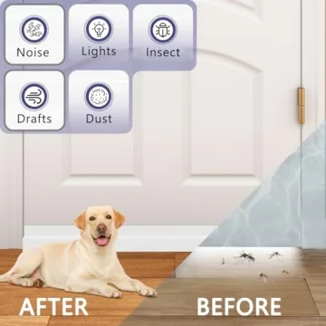 Pundin Door Draft Stopper – The Ultimate Silicone Door Sweep