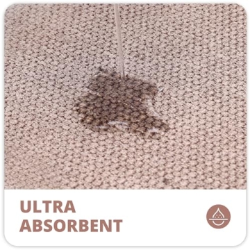 Ultra Thin Non-Slip Bath Mat - Quick Dry, Machine Washable
