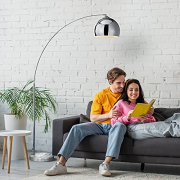 Elegant NW Archiology Arc Floor Lamp for Modern Homes