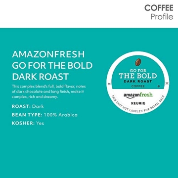 Keurig K-Classic Coffee Maker with AmazonFresh Variety Pack 60 Ct