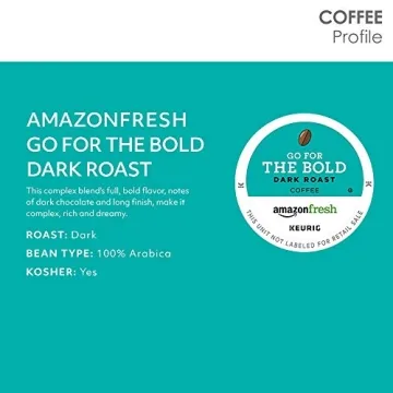 Keurig K-Classic Coffee Maker with AmazonFresh Variety Pack 60 Ct